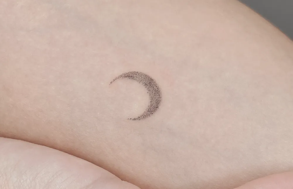 Primeira tatuagem — aluna da mentoria